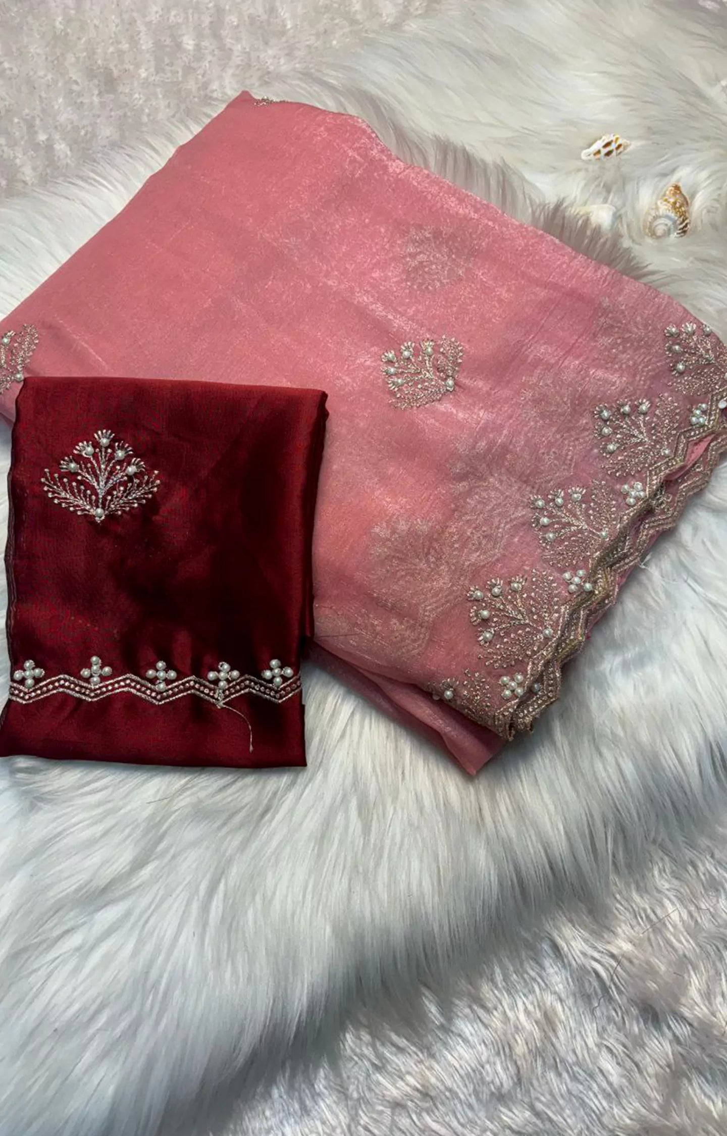 QERSAL SOFT CRUNCHY SAREE