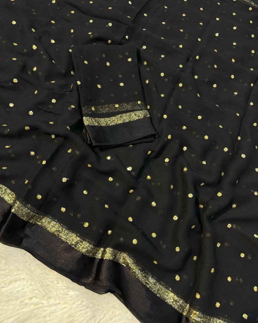 Alima Viscose Georgette Saree