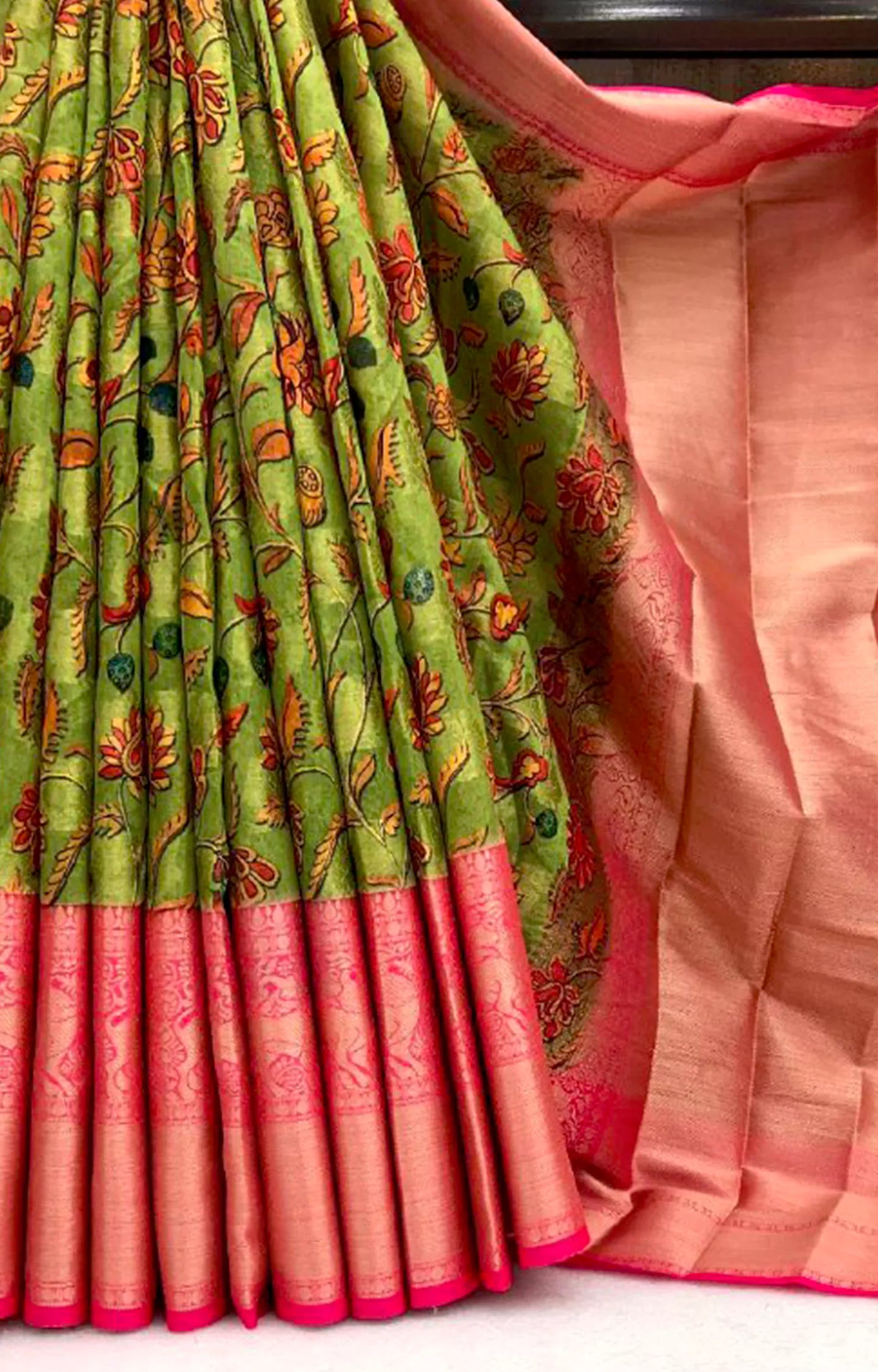 DENIM 2 BANARASI SILK SAREE.