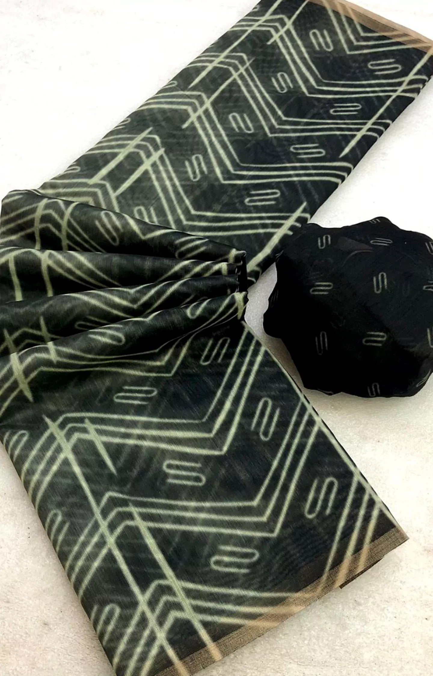 LUCIFER LAUNCHING NEW SOFT CHANDERI PRINTED SAREE