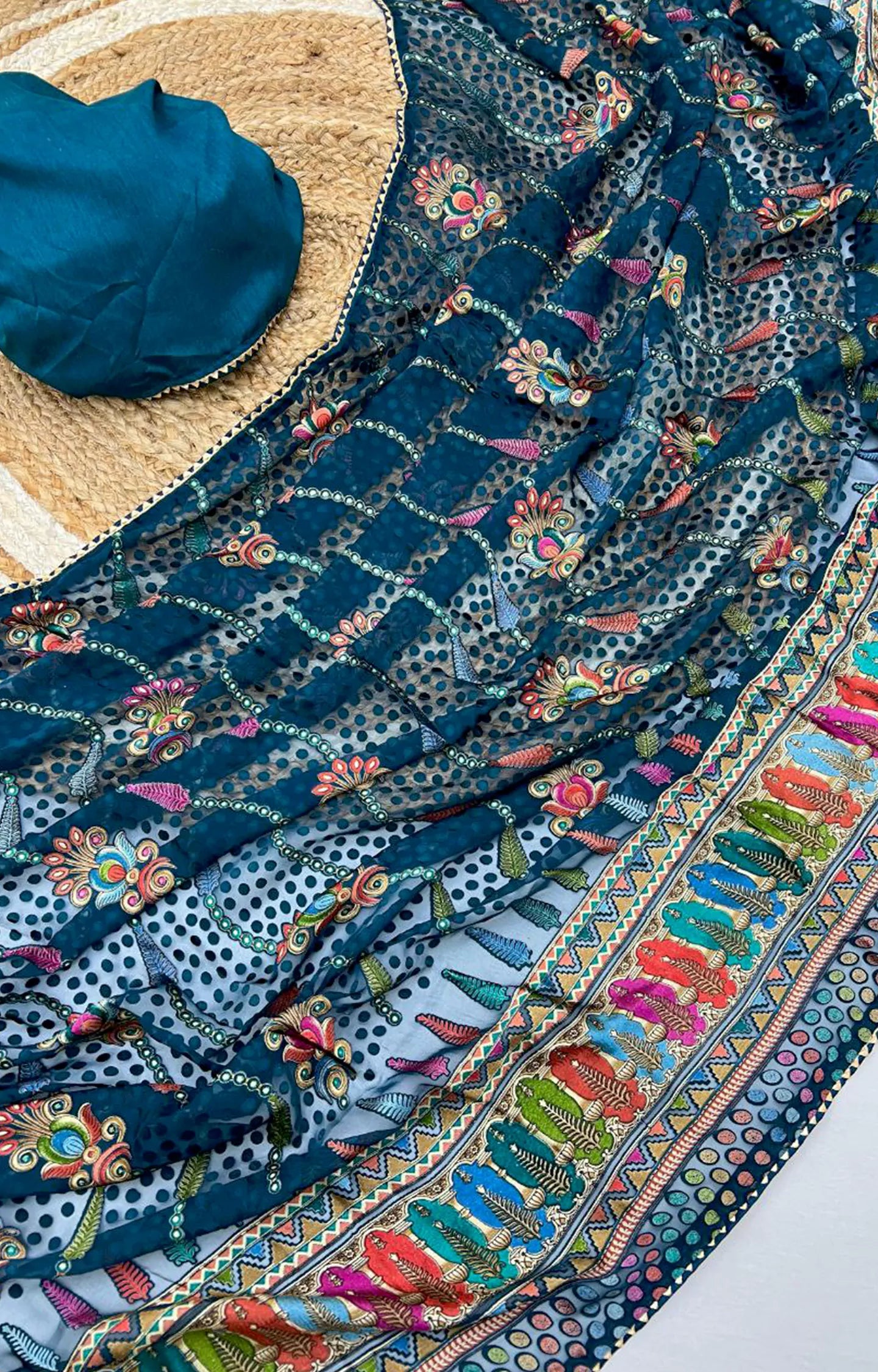 VERSHY BEAUTIFUL EXPORT QUALITY IMPORTED ORIGINAL  BRASOO FABRIC SAREE