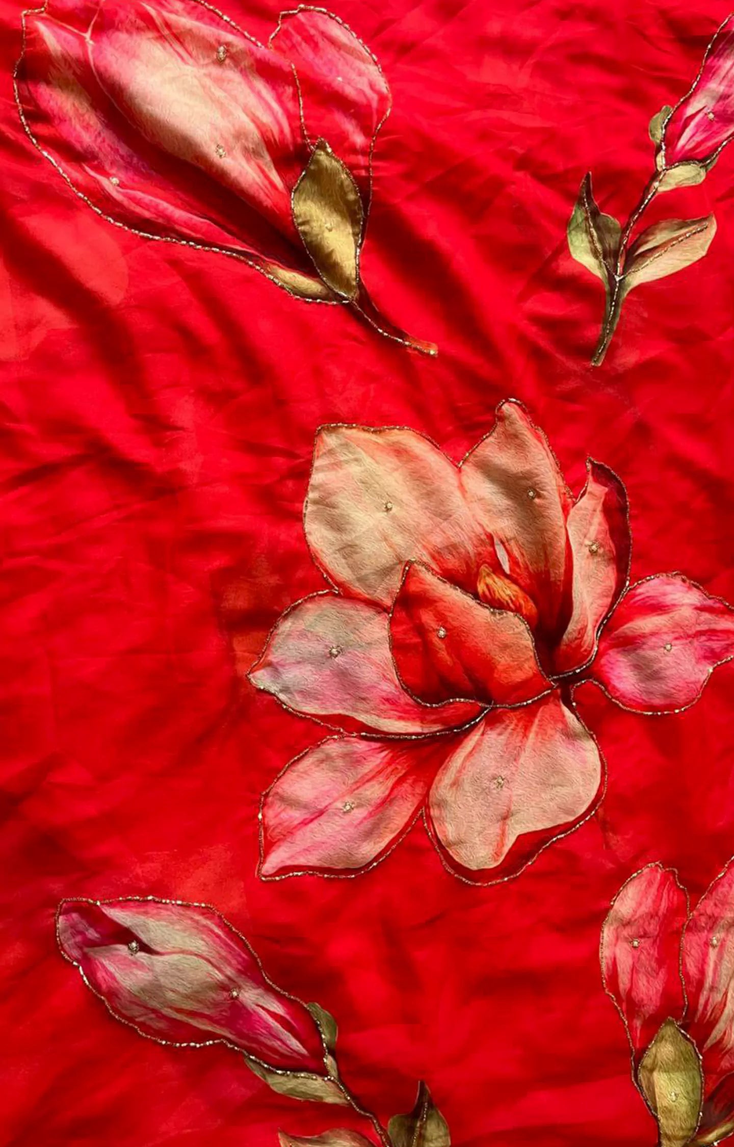 PYROTIN HEAVY PURE DUAL TEBBY SILK SAREE