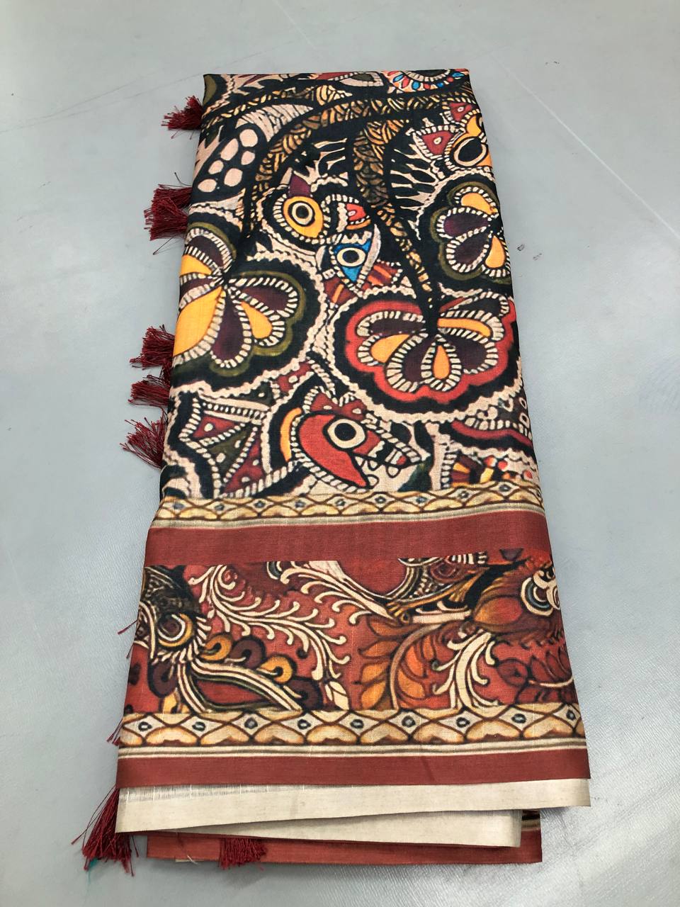 Fancy Designer Organza Sequence & Embroidery Work Saree