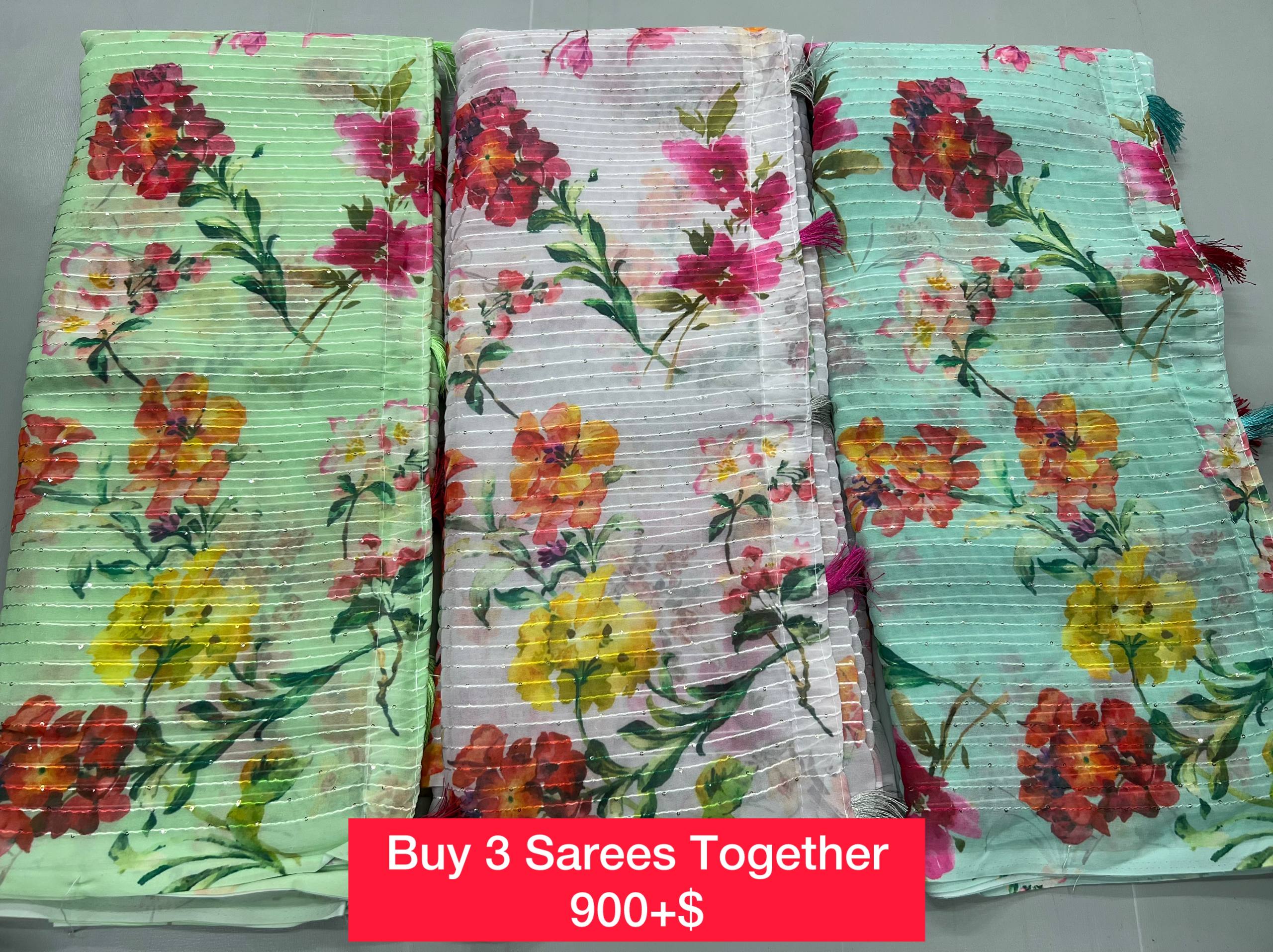 BUY 3 SAREES TOGETHER