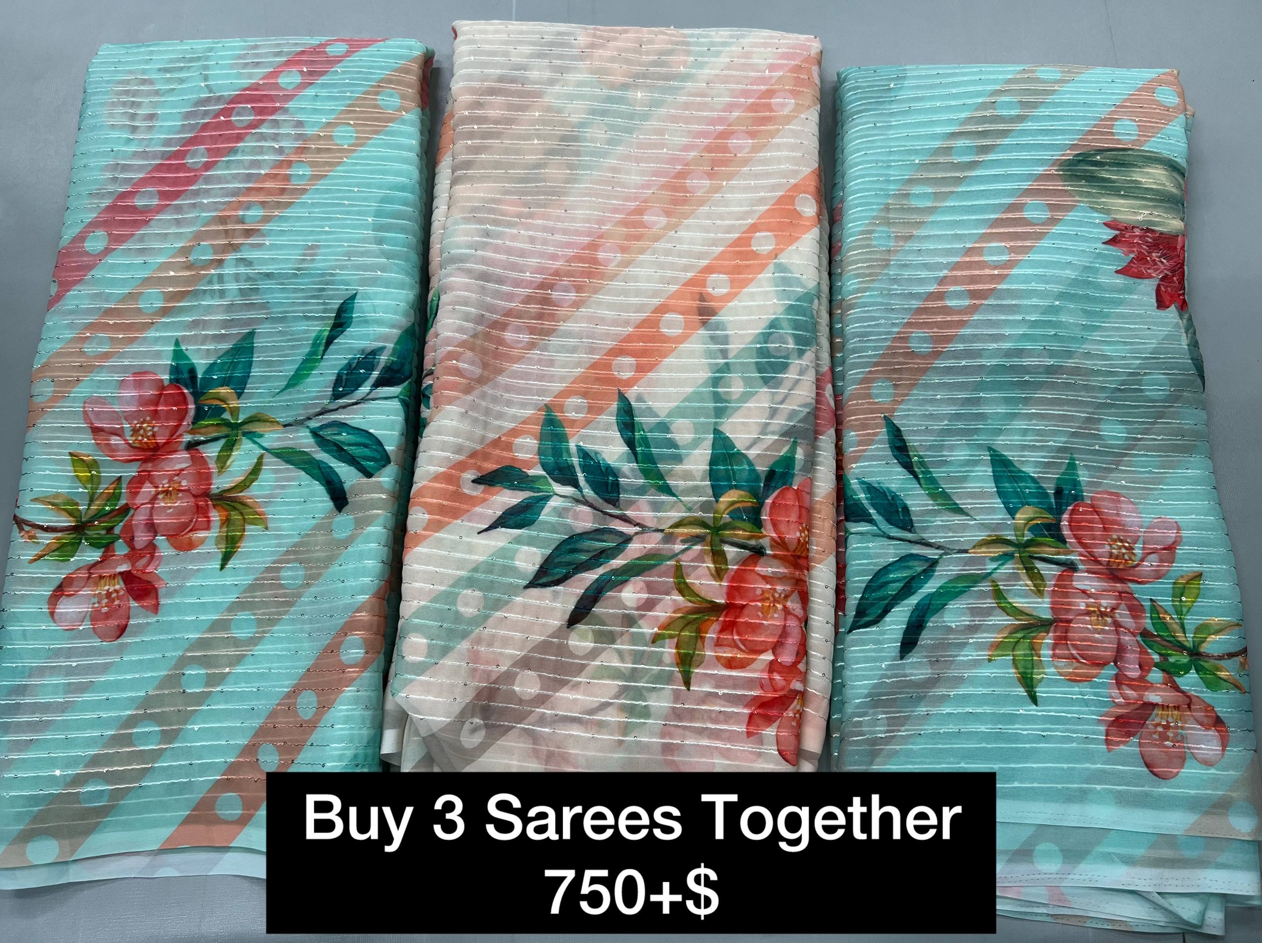 BUY 3 SAREES TOGETHER