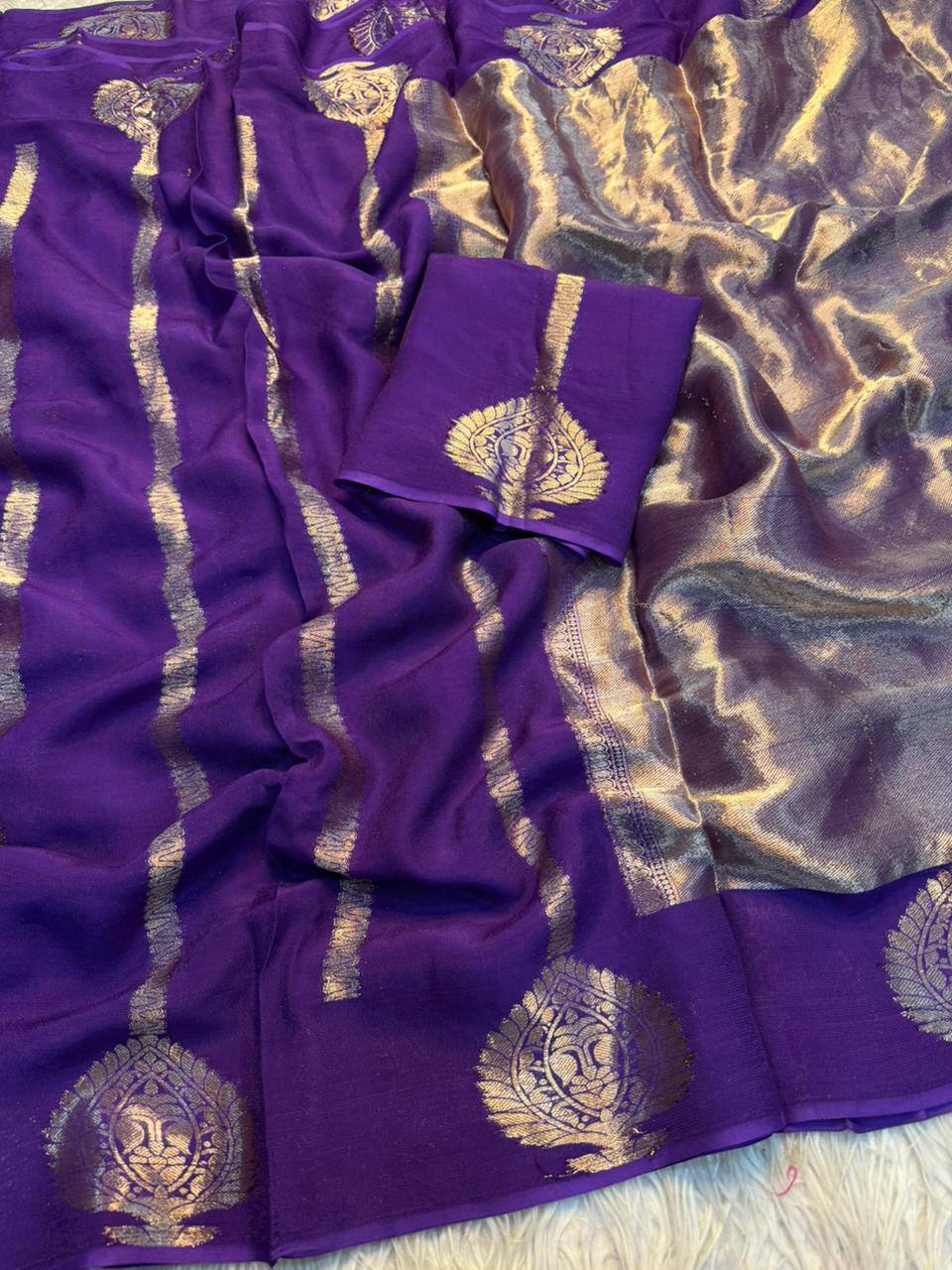 Perception Pure Viscose Dola Saree