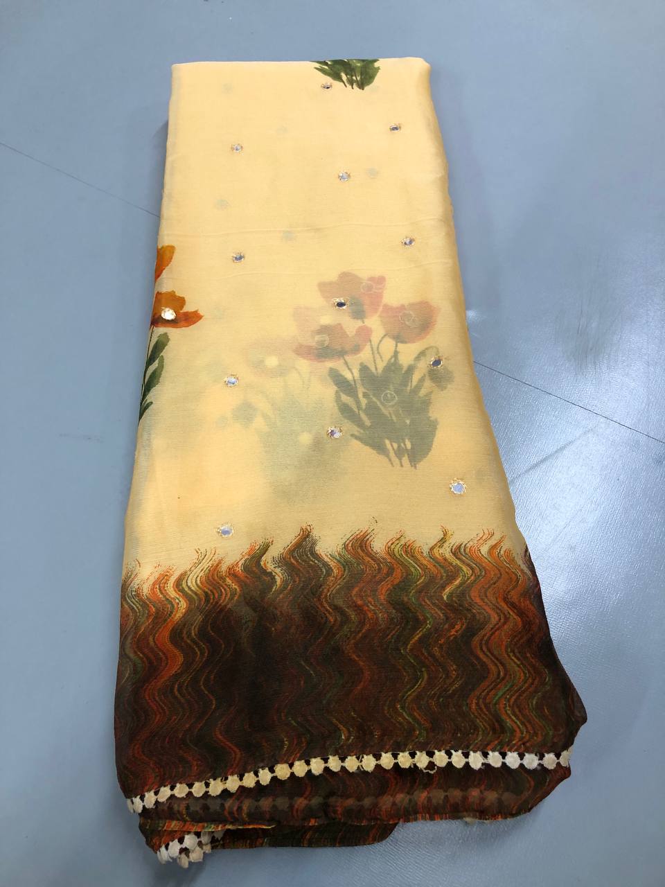 FANCY PRINTED SAREES