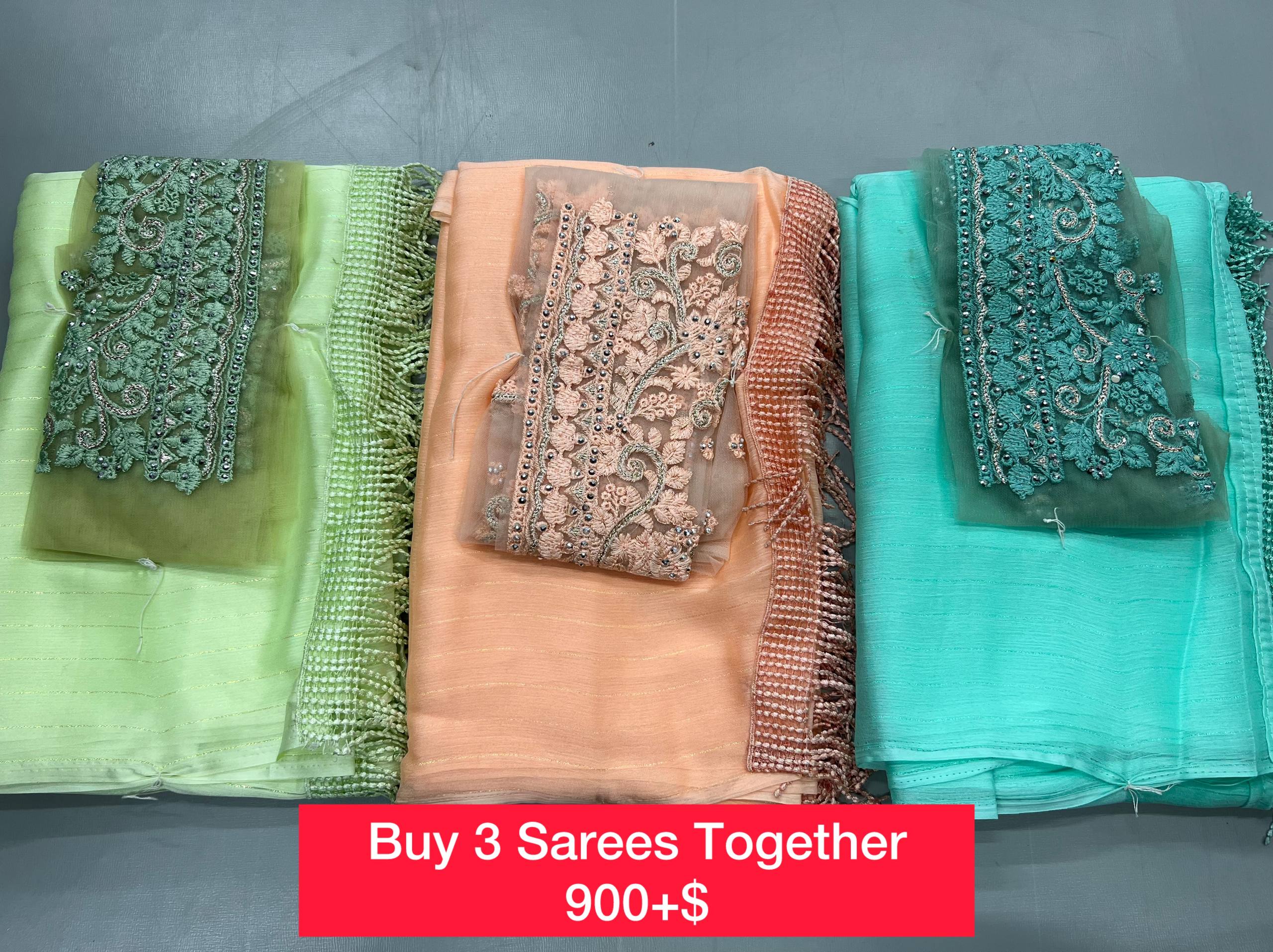 BUY 3 SAREES TOGETHER
