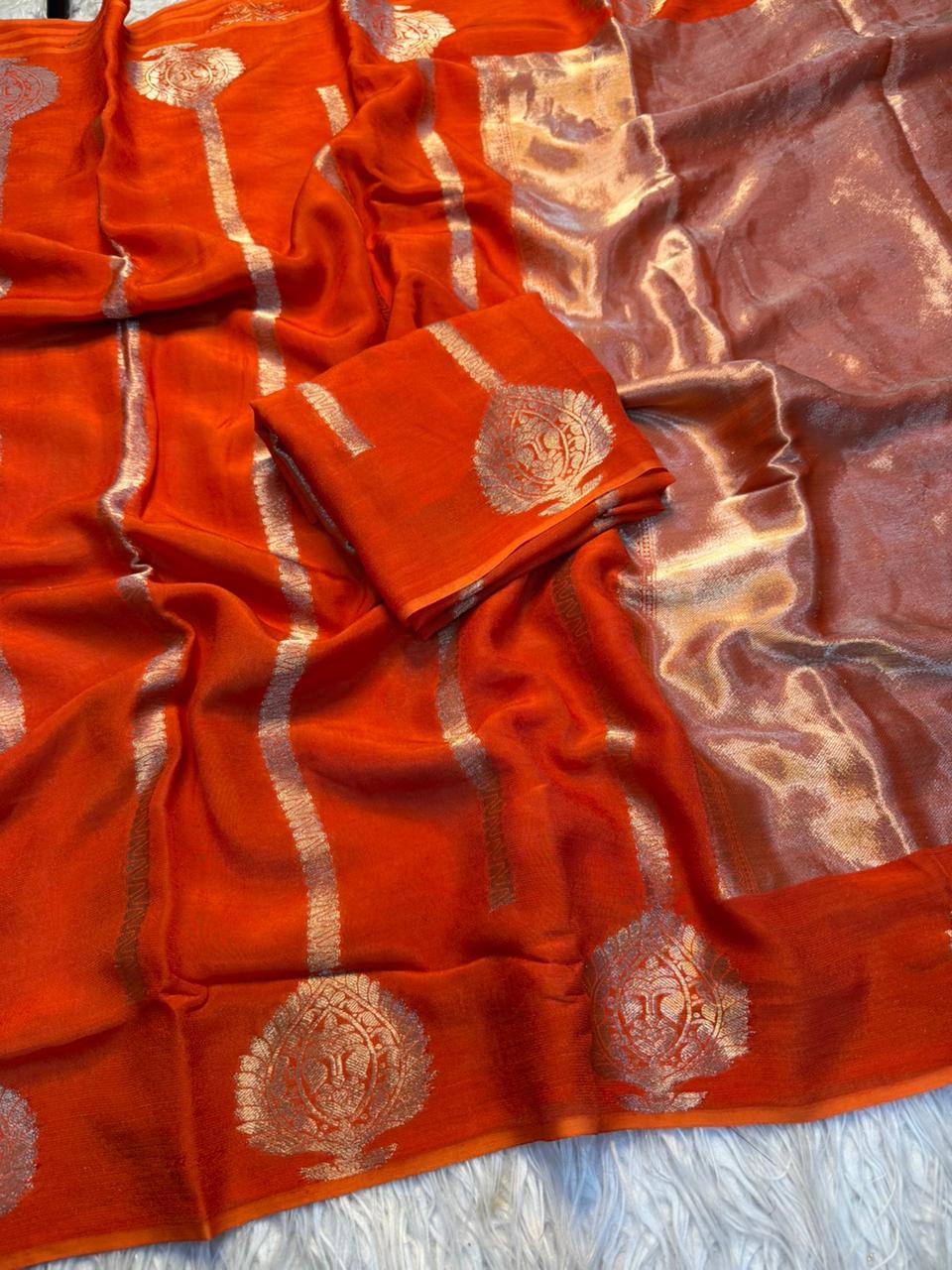 Perception Pure Viscose Dola Saree