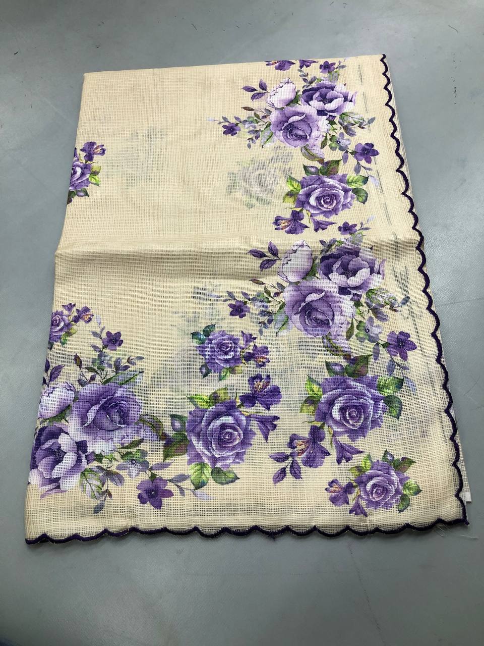 FANCY PRINTED & EMBROIDERY WORK SAREE