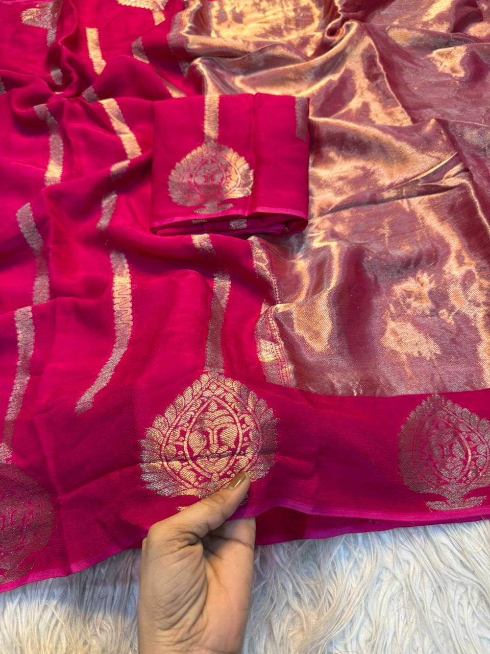 Perception Pure Viscose Dola Saree