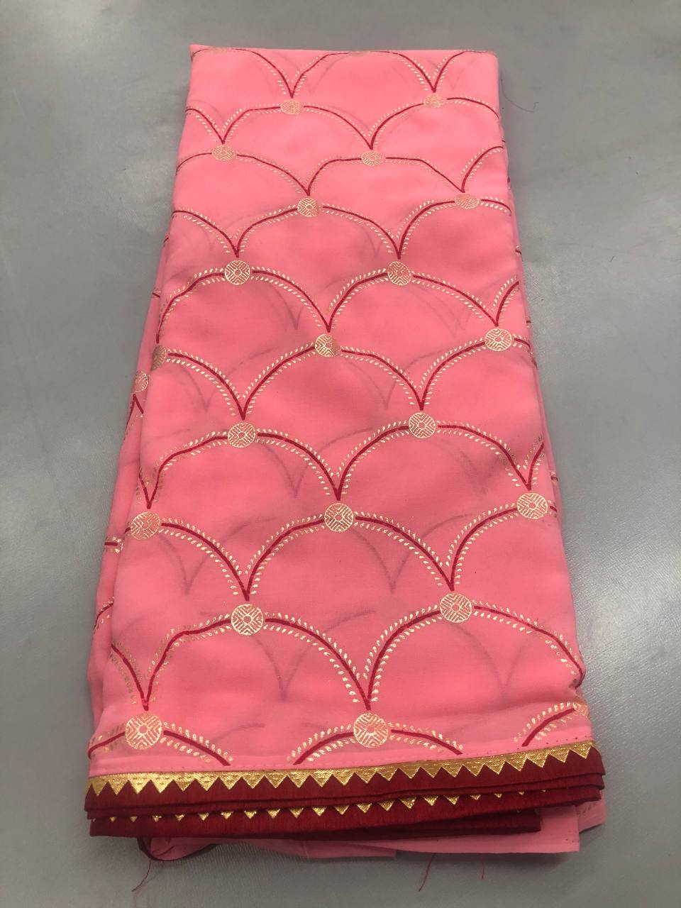 Tussar Silk Floral Digital Print Saree