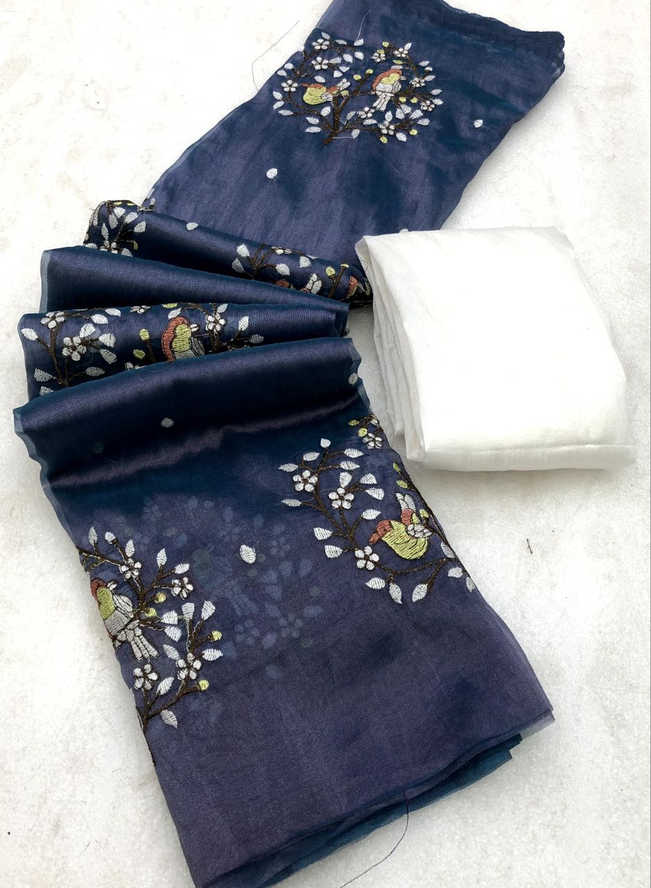 BAKHILA VANTARA TISSUE SILK SAREE