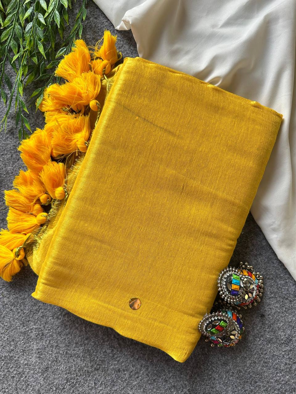 VIRAL RAGA TISSUE SAREE