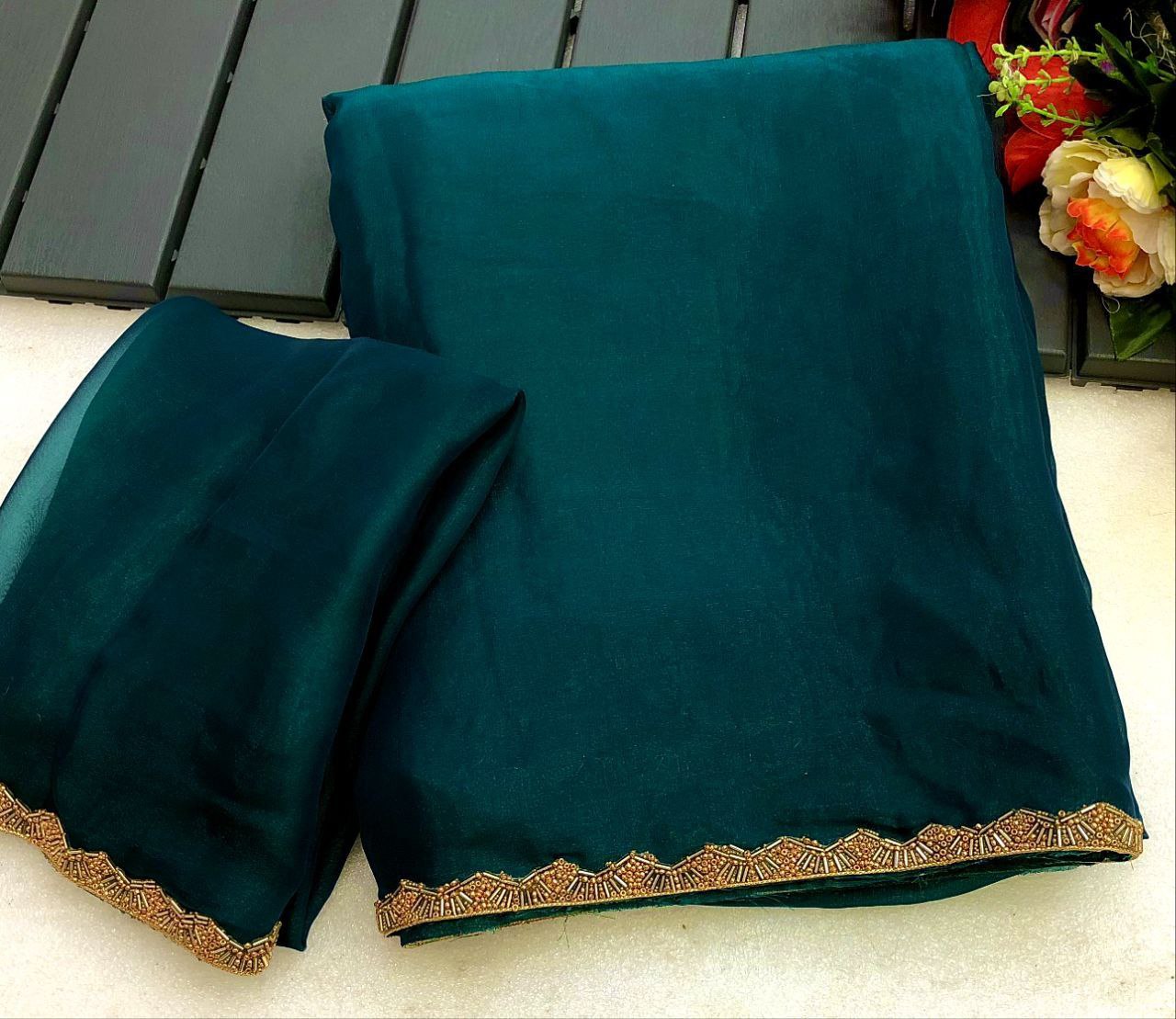 INARA SOFT & SMOOTH SPACE SILK SAREE