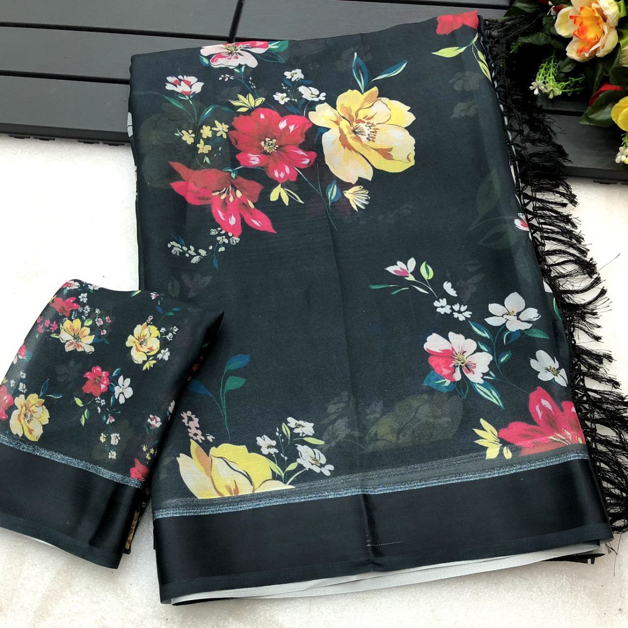 FAHAR PURE SOFT CRUNCHY SAREE