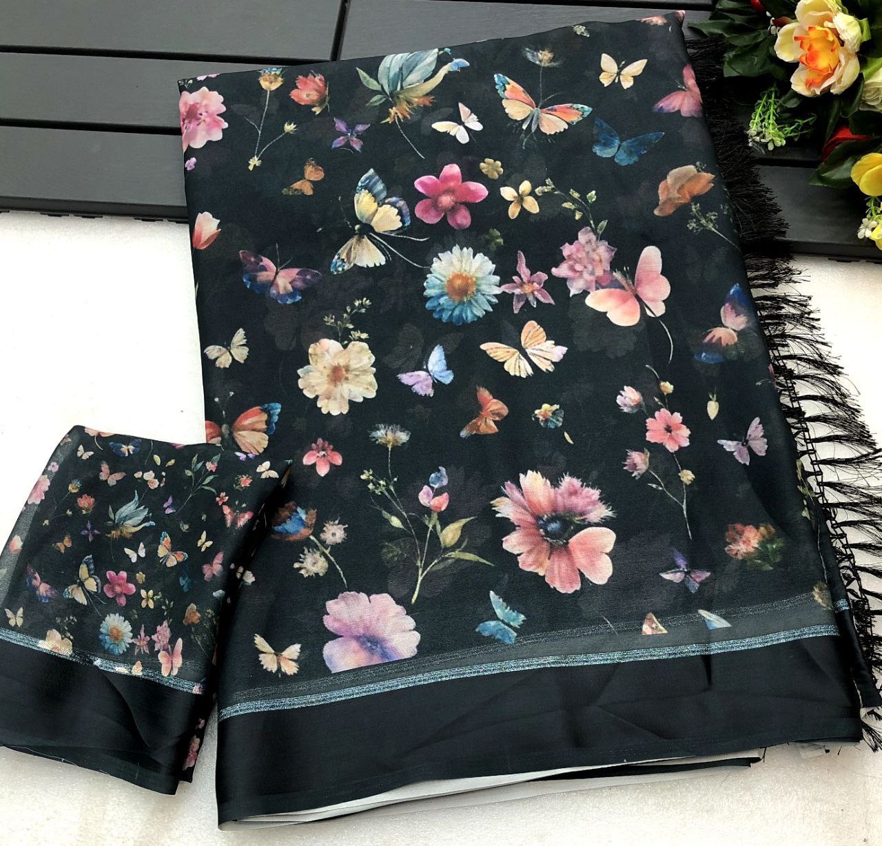 FAHAR PURE SOFT CRUNCHY SAREE