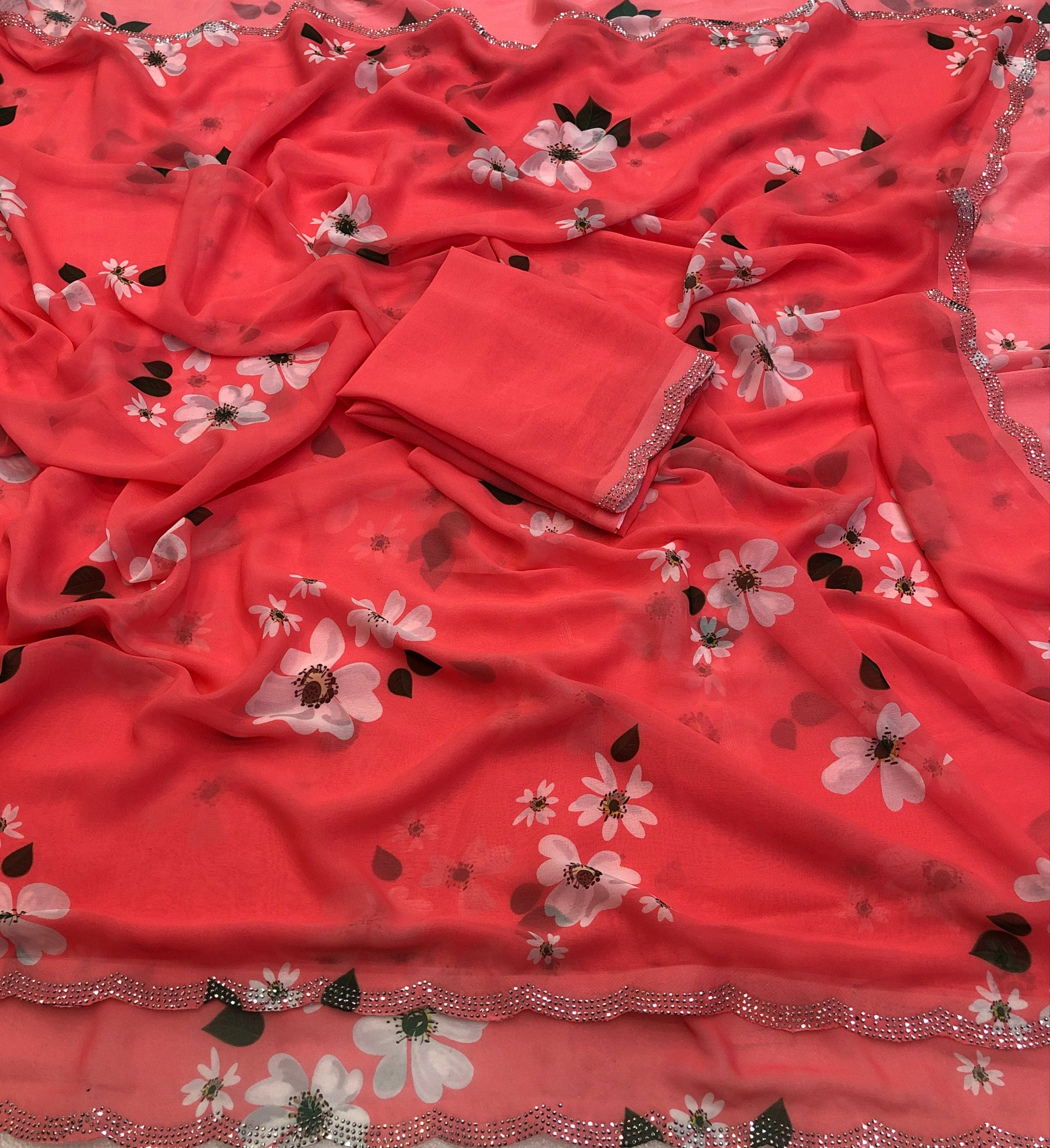 Kamiya Weightless Chiffon Digital Print Saree