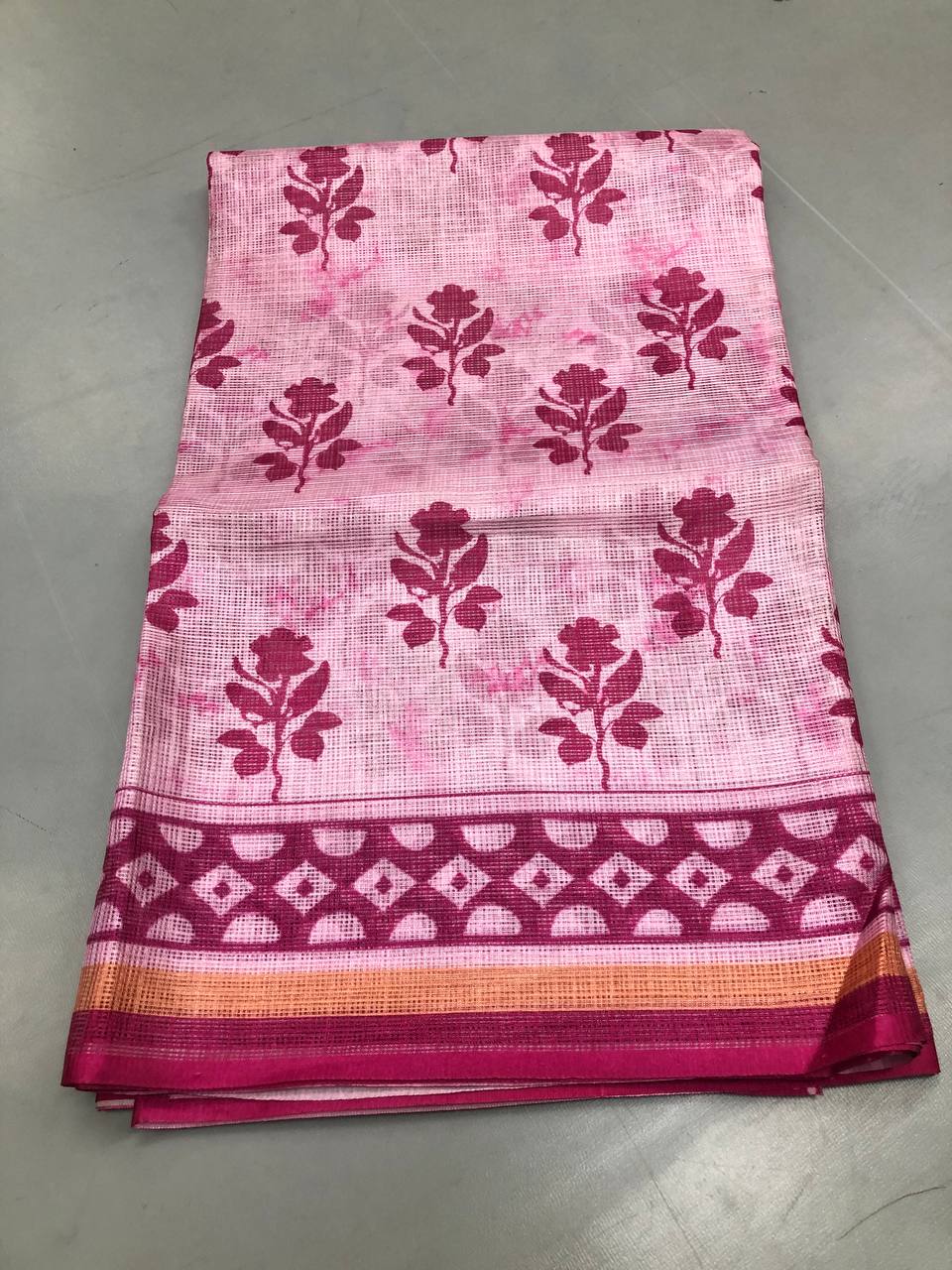 Fancy Designer Organza Sequence & Embroidery Work Saree