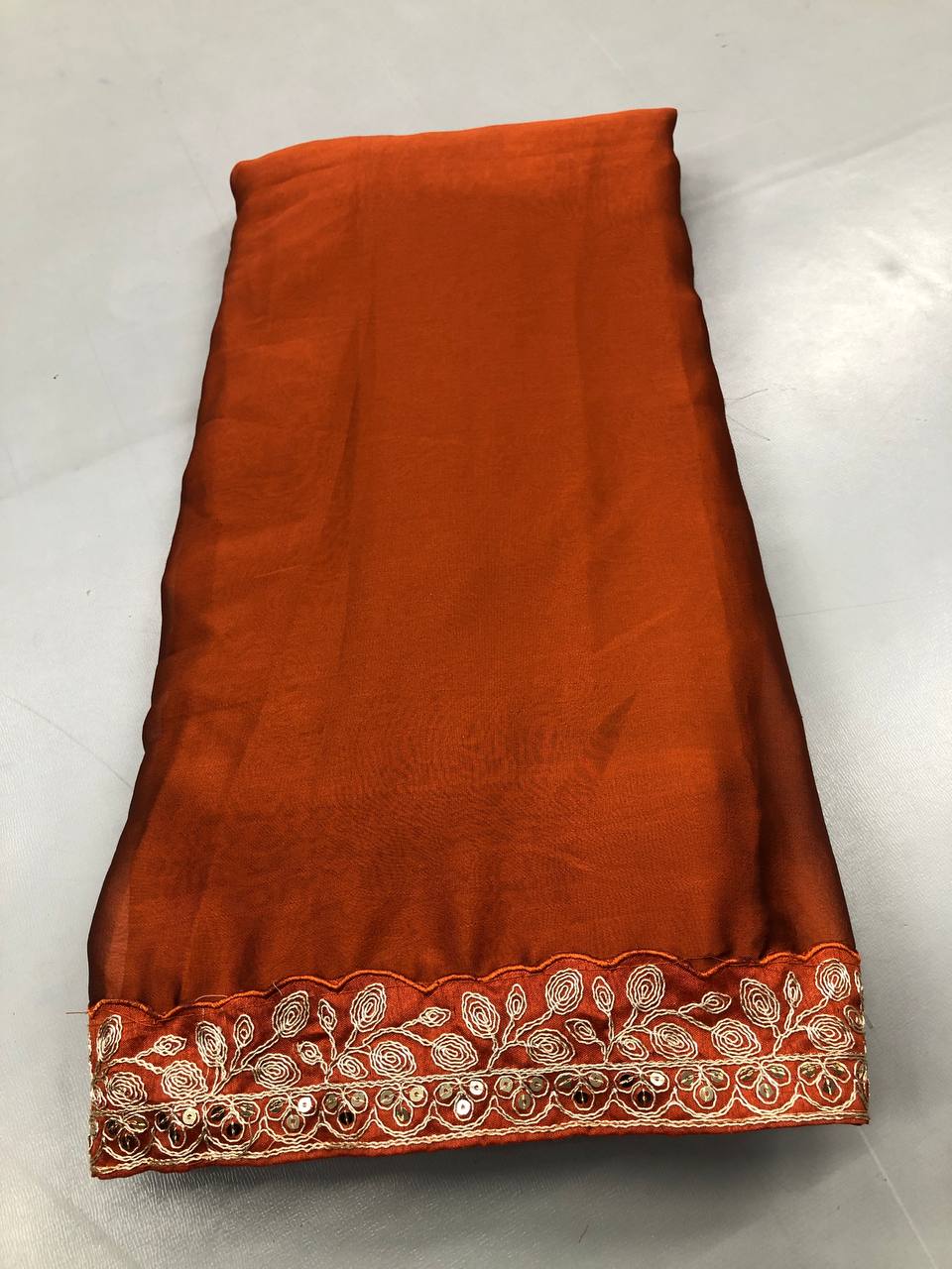 FANCY PRINTED & EMBROIDERY WORK SAREE