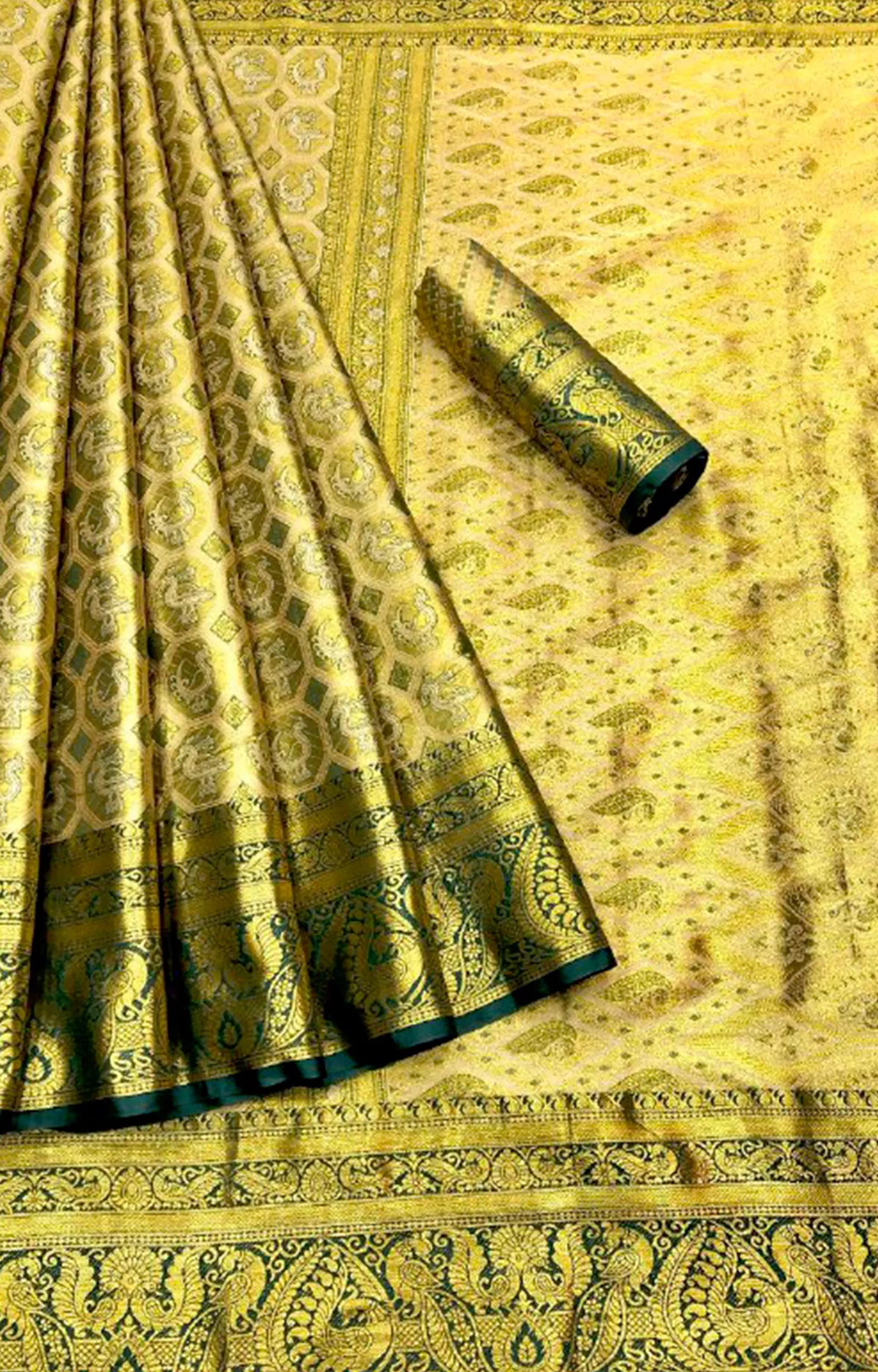 ZODE 3 KANJIVIRAM PATTU SILK PURE GOLD ZARI WEAVING SAREE.