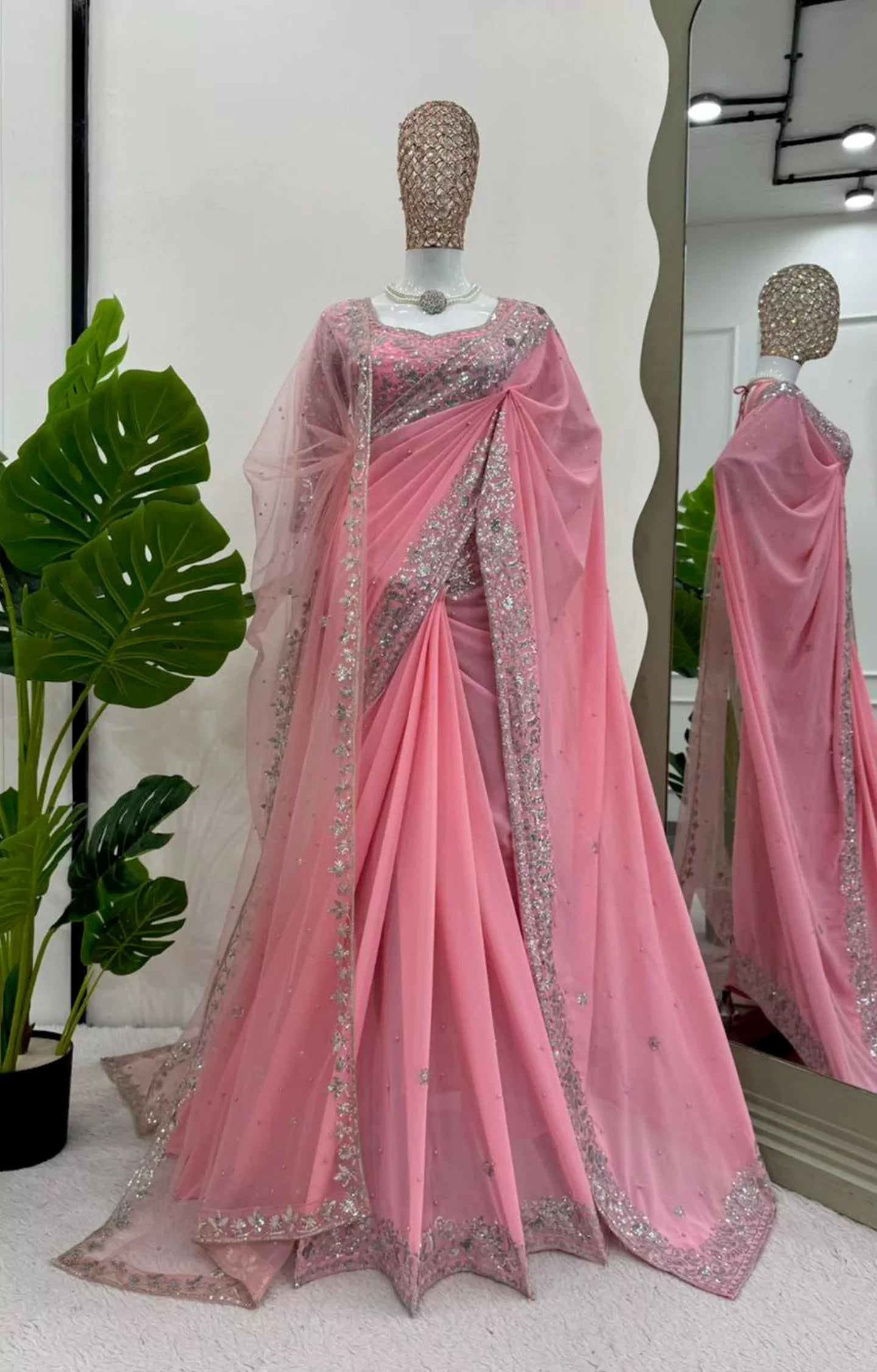 DIFTAR FAUX GEORGETTE SAREE